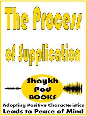 cover image of The Process of Supplication